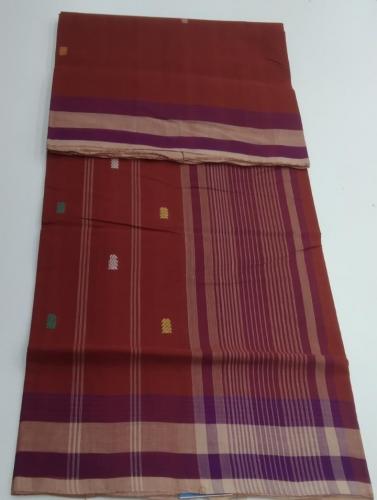ARUPPUKOTTAI 60S COTTON SAREES WITH BLOUSE